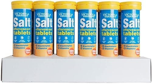 Salt Effervescent Citrus PACK 12 UNIDADES - (15tabs) - Victory Endurance - Sales esfervescentes