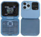 2G Flip Handy, 2024 Neues MI NI Flip Handy, 2 SIM Karte, Kleines Display, Faltbares Handy, mit FM Radio, Magic Voice, Blacklist, Schnellwahl Vibration, für Senioren (Blue)
