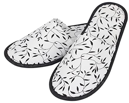 Alipis 5 Paia Di Pantofole Antiscivolo Leggere e Pieghevoli Portatili Per Casa, Hotel e Viaggi, Ciabatte Da Spa Comode e Resistenti Per Ospiti e Uso Domestico