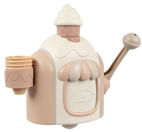 GelatoSchiuma Per Vasca, Bolle Di Sapone A Forma DiGelato, Macchina Bolle Vasca Da Bagno, Bagni Gelati Creme Schiuma Maker, Giocattoli Da Doccia Per Bambini 4 Agli 8 Anni