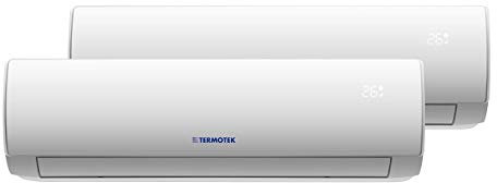 TERMOTEK AIRPLUS C9+12 - CLIMATIZZATORE DUAL-SPLIT 9000 12000 BTU INVERTER A++ WIFI READY R32