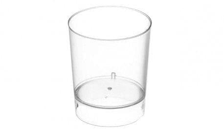 ACESA - Vaso Chupito Plástico Transparente Caja 1000 Unidades | Vasos Desechables | Vasos Reciclables para Fiestas y Eventos | Vaso Chupito Plástico Cristalino 4 ml