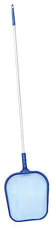 BESPORTBLE Fine Mesh Pool Net 5-Section Aluminum Pole Detachable Snap Connection Leaf Catcher for Swimming Pools Ponds Aquariums