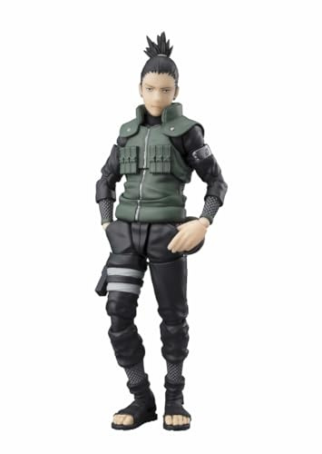 TAMASHII NATIONS - Naruto Shippuden - Shikamaru Nara -Brilliant Strategist-, Bandai Spirits S.H.Figuarts Action Figure