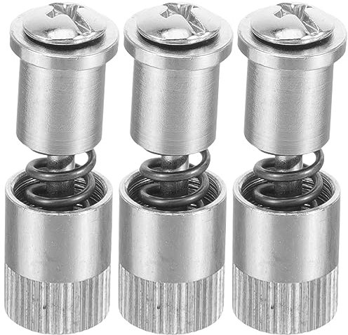 KONTONTY Viti di Ricambio Morsetto per Macchina da Cucire Morsetti a Molla per Piedini 3 Pezzi Stili Casuali per Cucito Fai da Te