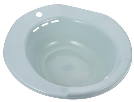 UKCOCO Baño de Asiento y Orificio Colgante para Inodoro Azul de Pp Diseño sin Cuclillas para Uso en Hogares de Personas Mayores y Embarazadas