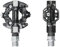 Voxom MTB Pe17 schwarz, SPD-Pedal, Cr-Mo Achse, gedichtete Industrielager, 718000051, One Size