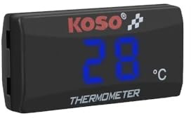 Motorcykel digital termometer för motorcyklar, pitbike, ATV, båtar, bilar