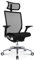Wagner Titan 10 ergonomischer Profi Bürostuhl mit Armlehnen und Dondola Sitzgelenk 5 Jahre Garantie Netzrücken schwarz Sitz schwarz