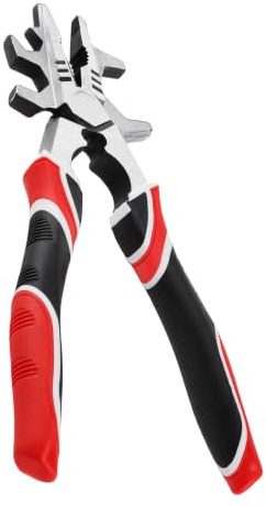 MIG Welding Pliers 8 Inch High Carbon Steel Anti Spatter Nozzle Cleaner with TPR Non Slip Handle for Metal Fabricators Welders