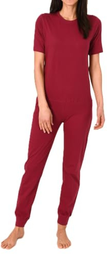 Normann Care Damvårdoverall kortärmad pyjamas med långa ben och dragkedja på baksidan, bär, XXL