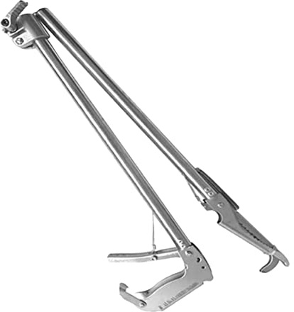VICASKY Heavy Duty Stainless Steel Cooking Tongs with Wide Design and Non-Slip Grip for Loach and EEL, for BBQ and Outdoor Camping, Multi-Purpose Seafood Clamp