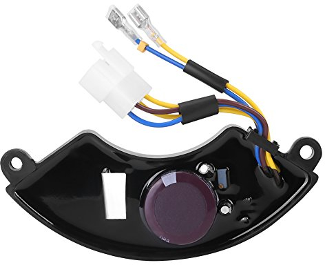 AVR Régulateur de Tension Automatique en Forme d'Arc pour Générateur d'Essence en Aluminium 2 Phases 6 Fils de 6.5KW 7KW 8.5KW 450V 680VF