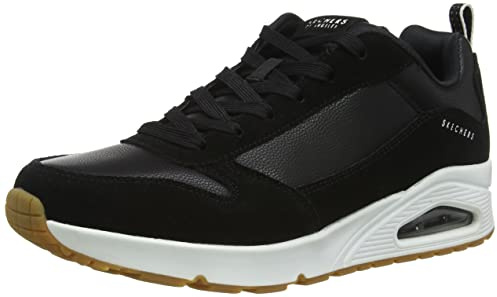 Skechers 52468-BKW_45, Sneakers Basses, Black,