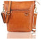 URBAN LEATHER Extra große Crossbody Umhängetaschen Geldbörsen für Frauen & Mädchen, Echtes Leder Vintage Braun Slim Damen Umhängetasche Geldbörse Handtasche, Sling Crossover Handtaschen für Sie,