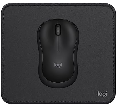 Logitech M240 Souris Bluetooth sans Fil, Compacte, Portable, Suivi Fluide, Batterie 18 Mois Mouse Pad - Studio Series, Tapis de Souris d'Ordinateur, Base Caoutchouc Anti-Dérapant