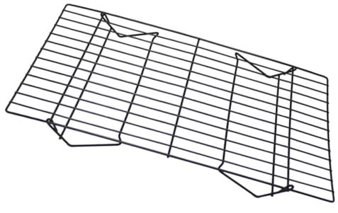VINTORKY Rejilla Para Enfriar Galletas Pequeña, Parrilla De Alambre Plegable, Rejilla Para Hornear y Cocción, Acero Resistente, Uso Doméstico y Profesional, 1 Unidad