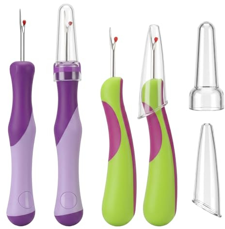 4 Pcs Seam Rippers for Sewing, Seam Ripper and Thread Remover