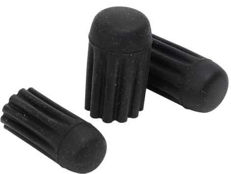Rengue Silikonfingerskydd 3-pack Flexibla Silikonhylsor för Sömnad Av Broderier Varmlimpistolhantverk Fingerskydd med Bekväm Passform för Handarbetslim