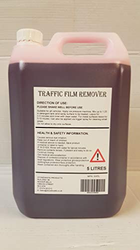 Showtime Chemicals Traffic Film Remover, Concentrated TFR For Car, Truck, HGV. Removes Grime, Dirt, Road Film, Bugs and More
