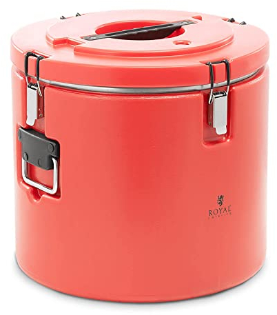 Royal Catering RC_TT_4 Thermobehälter 30 L Warmhaltebehälter Thermobehälter für Essen Wärmebehälter Thermoport