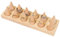 LIUCONGBD Présentoir de Bagues en Bois 12 Doigts, Porte-Bagues Coniques, Organisateur de Bracelets pour Filles et Femmes, DIY Crafts