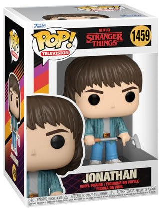 Funko POP! TV: ST - Jonathan Byers med golfklubba - Stranger Things - Vinylfigur för samlare - Presentidé - Officiell Merchandise - Leksaker för barn och vuxna - TV-fans - Modellfigur för samlare