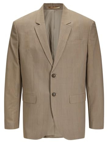 JACK & JONES Jprbushwick Harry Blazer Reg Fit Noos Veste de Costume, Griffes/Carreaux : Coupe Droite, 54 Homme