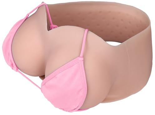 Vnmcry Strapless Silicone Breastplate Realistic Breast Plates Forms Crossdresser Gel Fake Breasts Trans Women Men Drag (Beige, L Size C Cup)