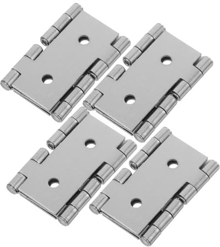 BUGUUYO 4 Pièces Charnières De Porte Battante à Ressort Kit Installation Charnières De Salon Ferme-porte Résidentiel