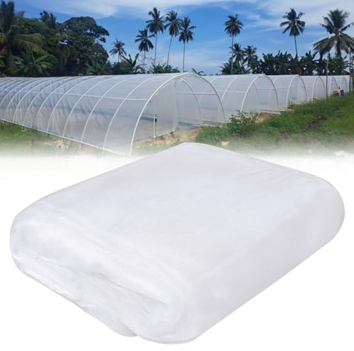 Malla Antipajaros,Redes Anti Insectos 3x10m,Mosquitera Blanca,Malla Fina Anti-Insectos,Red Antipajaros,Red Protectora para Vegetales,Malla Anti-pájaros,Protección para Frutas
