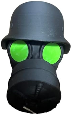 Lock för släpvagnskoppling, rolig gasmask, hjälm, dragkrokskoppling, skylt för dragkrok, biltrimma