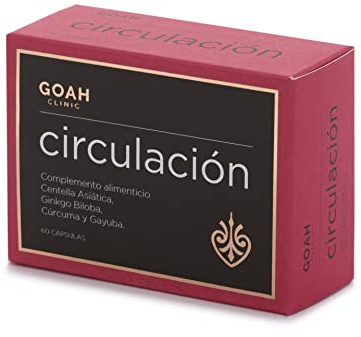Circulación – Goah Clinic, Cosmética en cápsulas, Nutricosmética para mejorar la circulación
