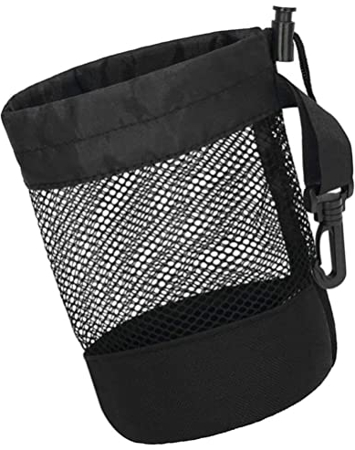BESPORTBLE Golftasche Netztasche Koffer Mit Tennisbällen Golfball-taillenhaltertasche Bälle Tees Aufbewahrungstasche Duschbeutel Tennisballband Golfballtasche Nylon Tragbar Trainingstasche