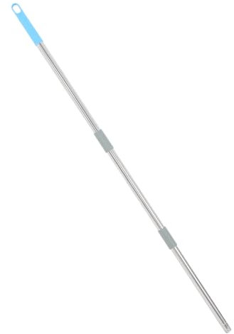 Yardenfun 1.2m Mango De Trapo Inoxidable para Limpieza Industrial y Mango De Secciones para Comercial y