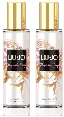 Liu Jo Magnetic Peony Acqua Corpo Profumata Donna 200 ml – Spray Floreale Fresco con Note di Peonia e Frutti – Profumo Corpo Estivo Leggero e Femminile (Magnetic Peony 2 Unità)
