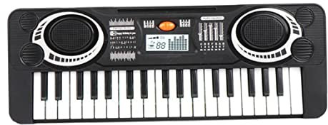 Kids Electronic Tastboard Piano 37 Keys Digital Tastiera Strumento Musical Strument For Boys Girls (No Battery) Kids Piano
