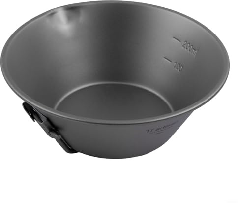 Trayneel Ciotola da Campeggio Pieghevole Leggera da 450 ml, per Esterni, con beccuccio Integrato (300 ml con beccuccio)