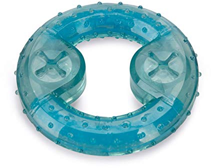 Beeztees Welpe Kühlbeißring Lou, Hundespielzeug, Blau, 10x10x2,3