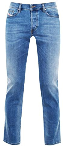Diesel Mihtry - Jeans rectos para hombre, Stonewash, 34W/34L