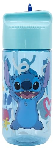 STOR Gourde Stitch 430ml Ecozen - Enfant Antigoutte Sans BPA pour École Sport Sorties Réutilisable