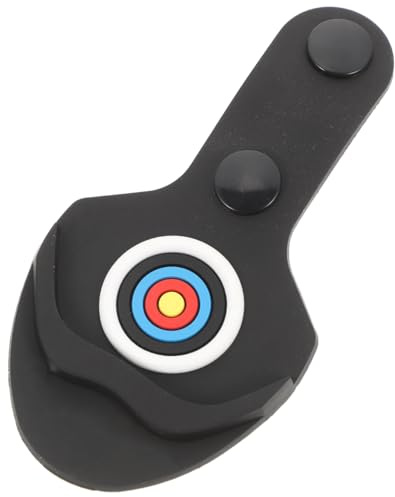 SUPVOX Cuscinetto di Protezione per Piedi E Tradizionale Pad in Gomma Morbida E Flessibile con Pulsante a Scatto Accessorio per E Caccia 3.9X2.2X0.2 Pollici