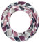 Majea Loop Schal Damen Schlauchschal Halstuch schmaler Loopschal (880052) (weinrot 5)