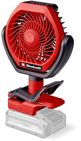 Einhell Akku-Ventilator GC-CF 18/110 Li-Solo Power X-Change (18 V, Brushless, 3 Geschwindigkeitsstufen, stufenlos einstellbar, viele Befestigungsmöglichkeiten, ohne Akku)