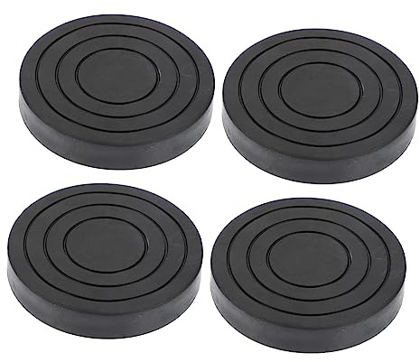 NUOBESTY Almohadilla De Elevación Antideslizante Para Lavadora 4 Piezas, Resistente a Golpes, Reducción De Ruido, Protección Para Suelos y Uso Versátil Muebles