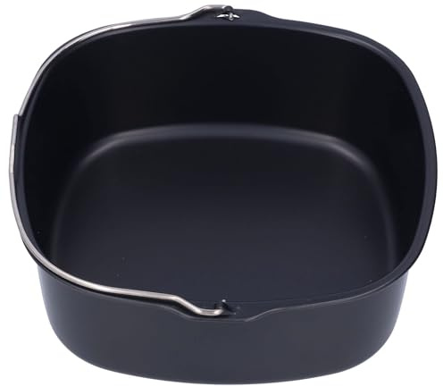 Ejoyous Form för varmluftsfritös, bakform, luftfrys, tillbehör, kakpanna, brödbakkorg, kakfat, fritös för HD9925 HD9860 HD9905 01 (22 cm), EJOYOUSO62CYS8TFK-12