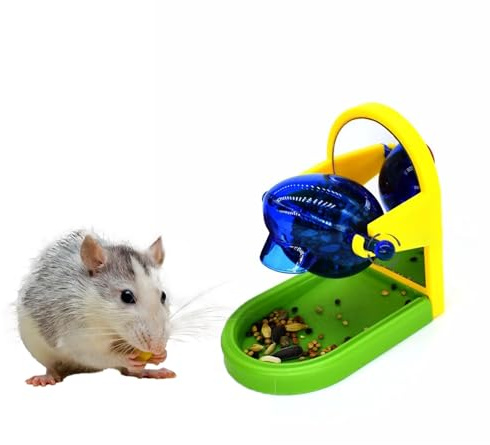 Bivpreom Rat Toys - Rat Foraging & Intelligence Growth Toys with Slow Feeder