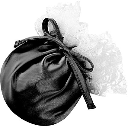 Freebily Sissy String Slip Homme Dentelle C-String Tanga à Cordon Bulge Poche Pénis Thong Élastique sous-Vêtements Satin Plaisir Lingerie Briefs Noir Taille Unique