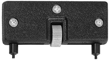 Cikiki Metall-Uhrenrückgehäuseöffner, Werkzeug, verstellbarer Schraubverschluss, Entferner, Schraubenschlüssel, Uhrmacher-Werkzeug, Uhrmacher-Werkzeug, Uhrmacher-Reparatur