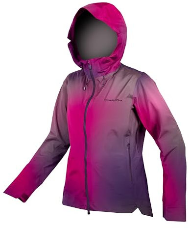 Endura Veste de cyclisme de montagne MT500 imperméable pour femme, ronce, taille M, Imperméable - Bramble, Medium